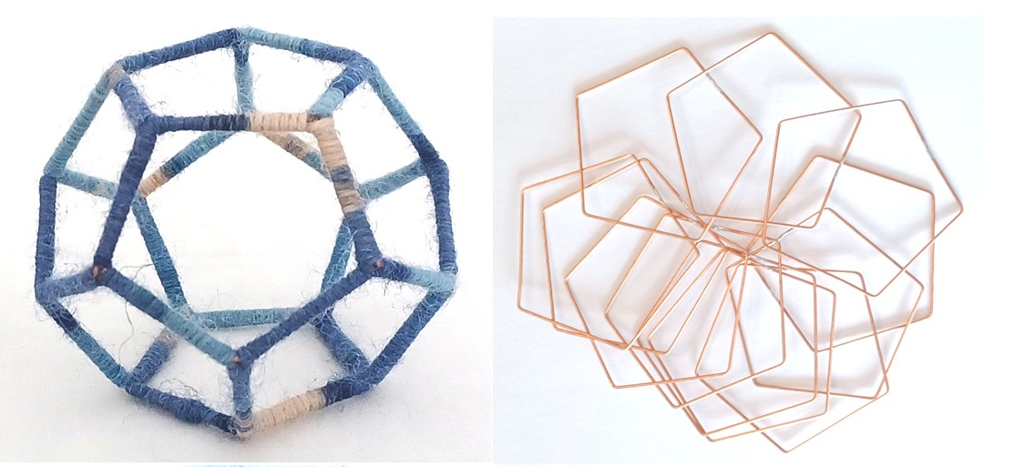 Workshop "Dodekaeder aus Kupfer binden"